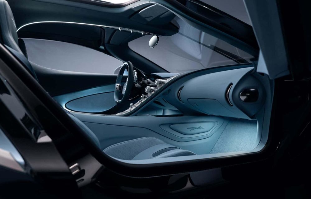 Acesta este noul Bugatti Tourbillon: motor V16 hibrid de 1800 cai putere - Poza 42