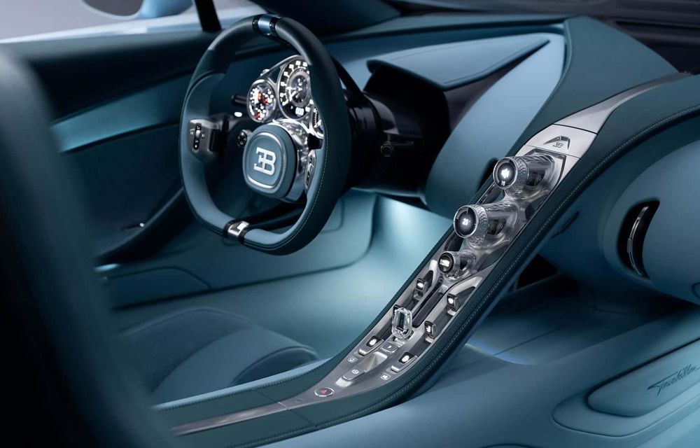 Acesta este noul Bugatti Tourbillon: motor V16 hibrid de 1800 cai putere - Poza 43