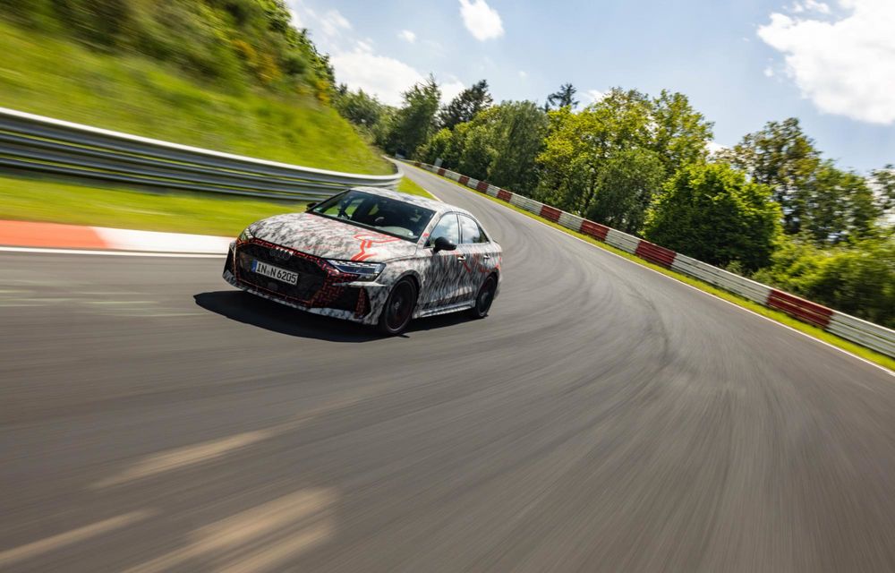 VIDEO: Noul Audi RS 3 facelift, record pe Nurburgring - Poza 3