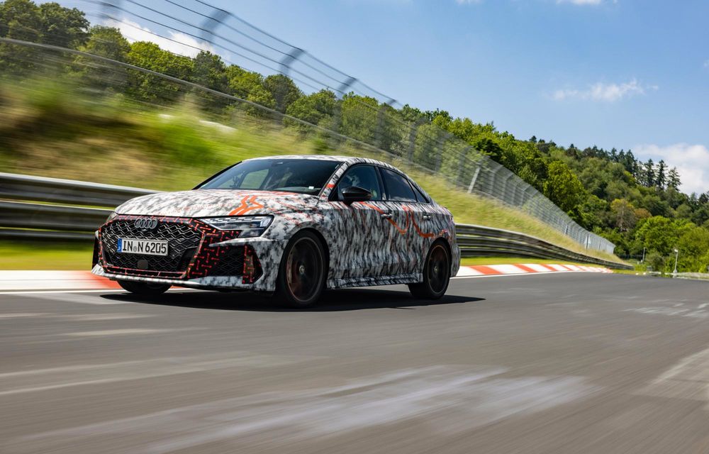 VIDEO: Noul Audi RS 3 facelift, record pe Nurburgring - Poza 4