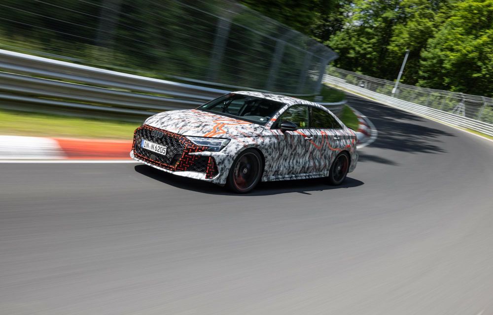 VIDEO: Noul Audi RS 3 facelift, record pe Nurburgring - Poza 5