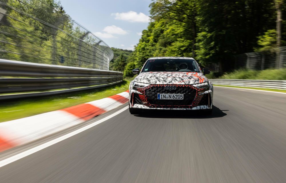 VIDEO: Noul Audi RS 3 facelift, record pe Nurburgring - Poza 6