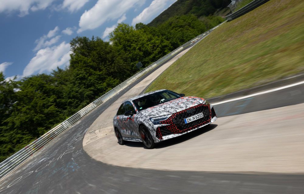 VIDEO: Noul Audi RS 3 facelift, record pe Nurburgring - Poza 7