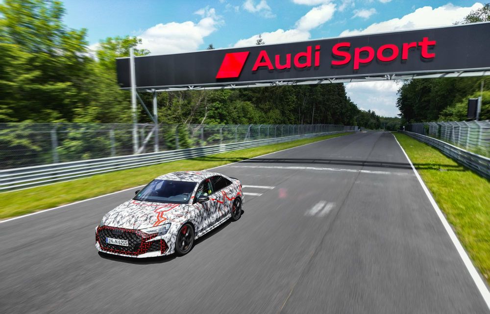 VIDEO: Noul Audi RS 3 facelift, record pe Nurburgring - Poza 11