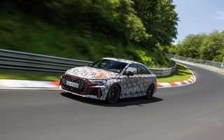 VIDEO: Noul Audi RS 3 facelift, record pe Nurburgring