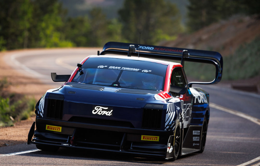 Ford câștigă Pikes Peak cu electricul F-150 Lightning SuperTruck - Poza 5