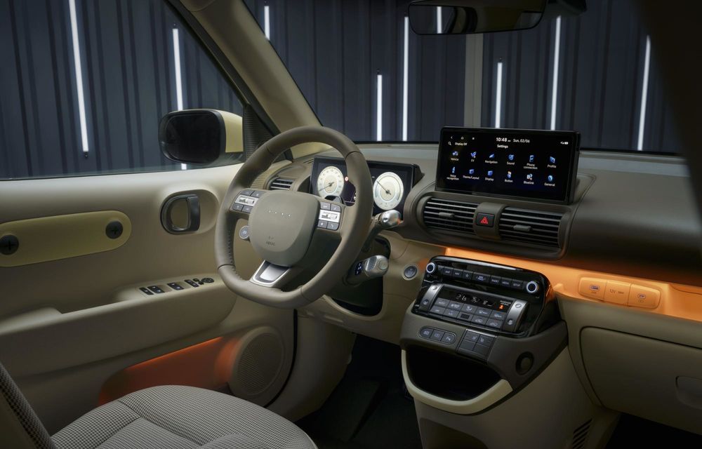 Acesta este noul Hyundai Inster, nou rival pentru Dacia Spring: autonomie de 355 km - Poza 9