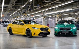 Noul BMW M5 a intrat în producție