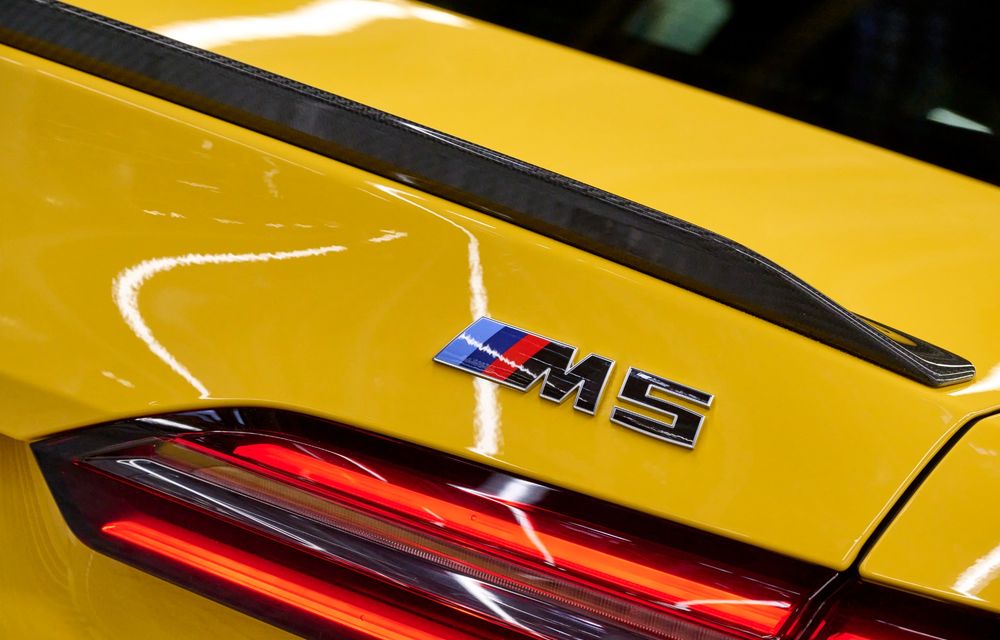Noul BMW M5 a intrat în producție - Poza 7