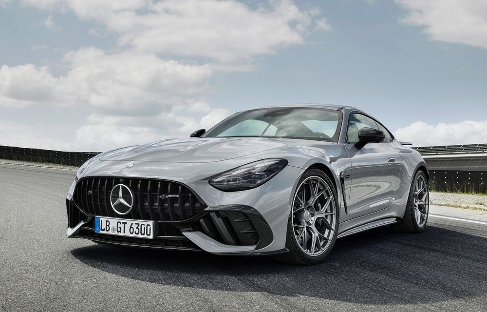 Mercedes-AMG GT primește o nouă versiune: motorul V8 dezvoltă 611 CP - Poza 1