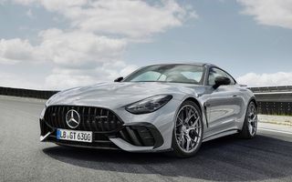 Mercedes-AMG GT primește o nouă versiune: motorul V8 dezvoltă 611 CP