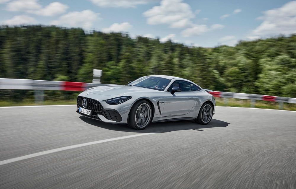 Mercedes-AMG GT primește o nouă versiune: motorul V8 dezvoltă 611 CP - Poza 5