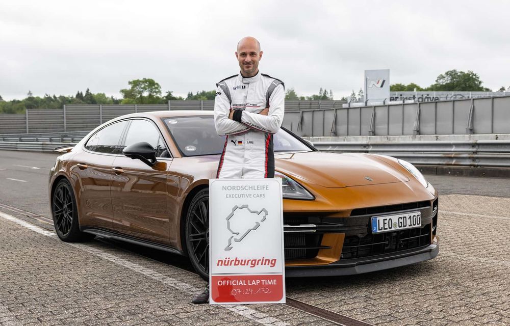 Porsche Panamera, record de timp pe Nurburgring Nordschleife - Poza 3