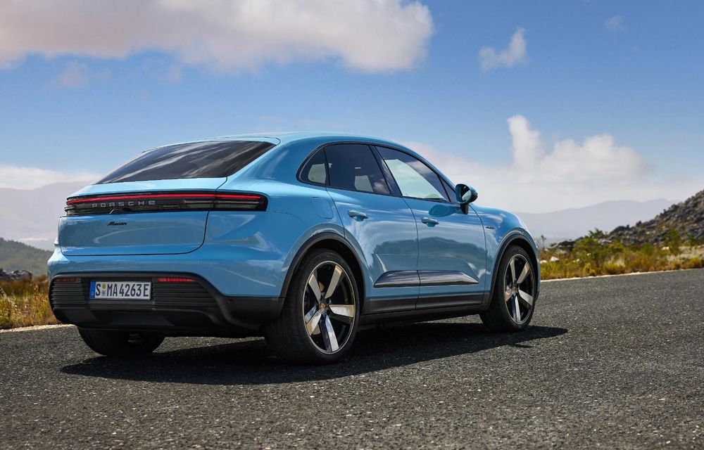 Noutăți pentru Porsche Macan electric: versiune entry-level nouă cu 641 km autonomie - Poza 9