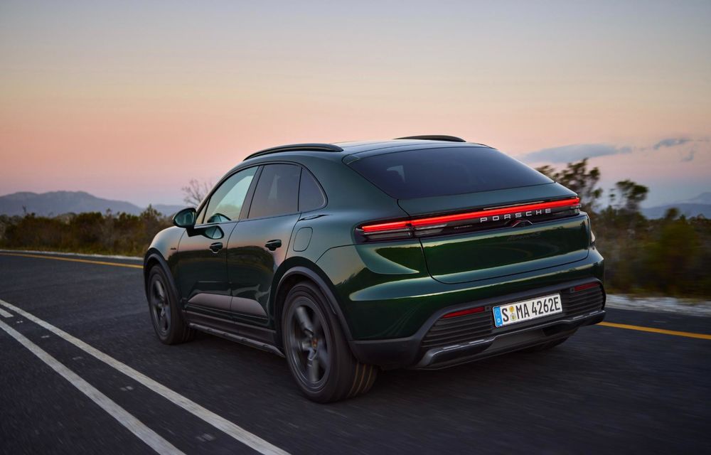 Noutăți pentru Porsche Macan electric: versiune entry-level nouă cu 641 km autonomie - Poza 11