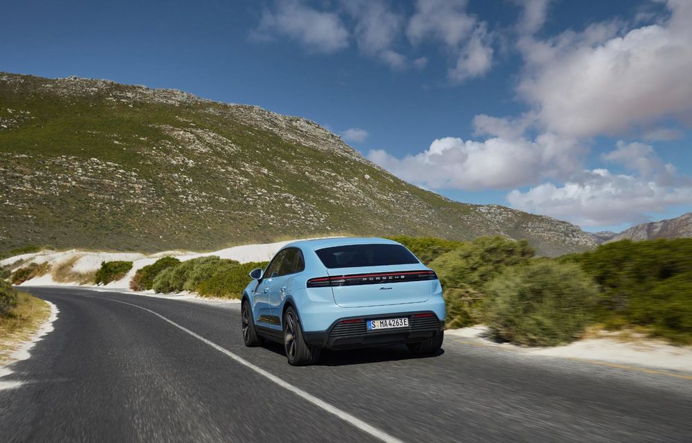 Noutăți pentru Porsche Macan electric: versiune entry-level nouă cu 641 km autonomie - Poza 16