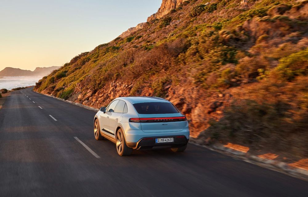 Noutăți pentru Porsche Macan electric: versiune entry-level nouă cu 641 km autonomie - Poza 17