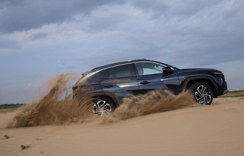 Am găsit deșertul Sahara din România alături de Hyundai Tucson facelift - Poza 14