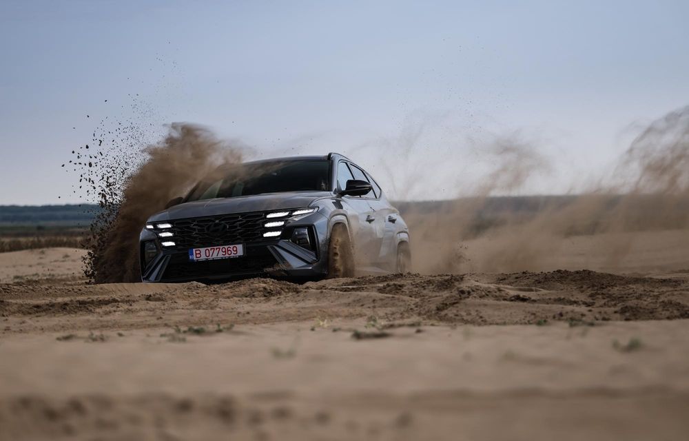 Am găsit deșertul Sahara din România alături de Hyundai Tucson facelift - Poza 45