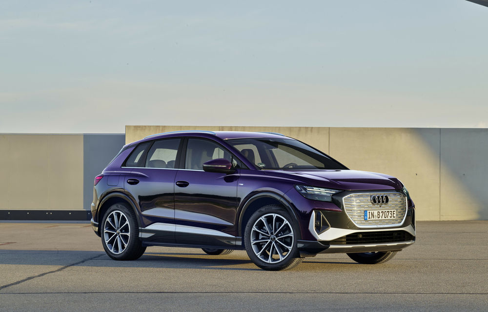 Versiune nouă pentru Audi Q4 e-tron: 170 CP și 355 km autonomie - Poza 1