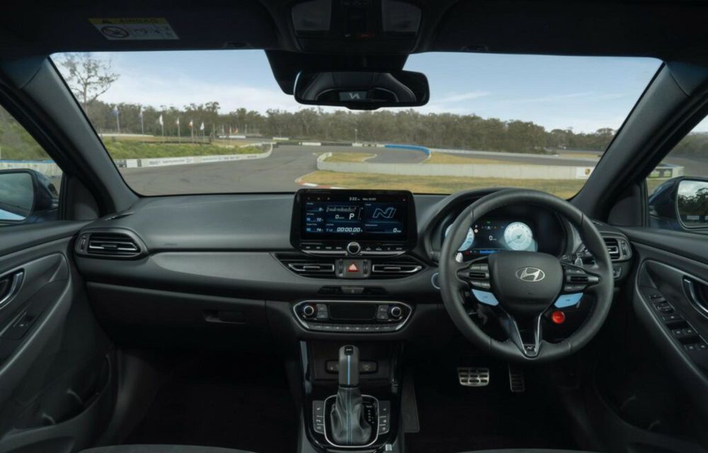 Noutăți pentru Hyundai i30 N hatchback: elemente vizuale noi și instrumentar digital mai mare - Poza 9