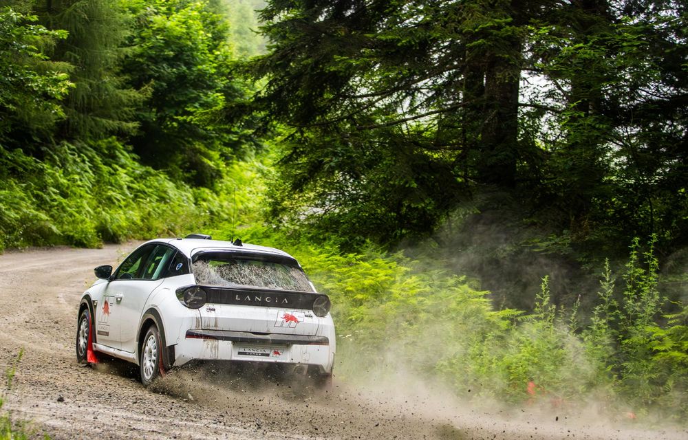 Lancia a început testele cu noul Ypsilon Rally4 HF - Poza 4