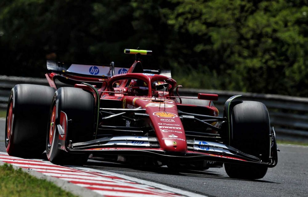 F1 Ungaria: Carlos Sainz a fost cel mai rapid în prima sesiune de antrenamente - Poza 1