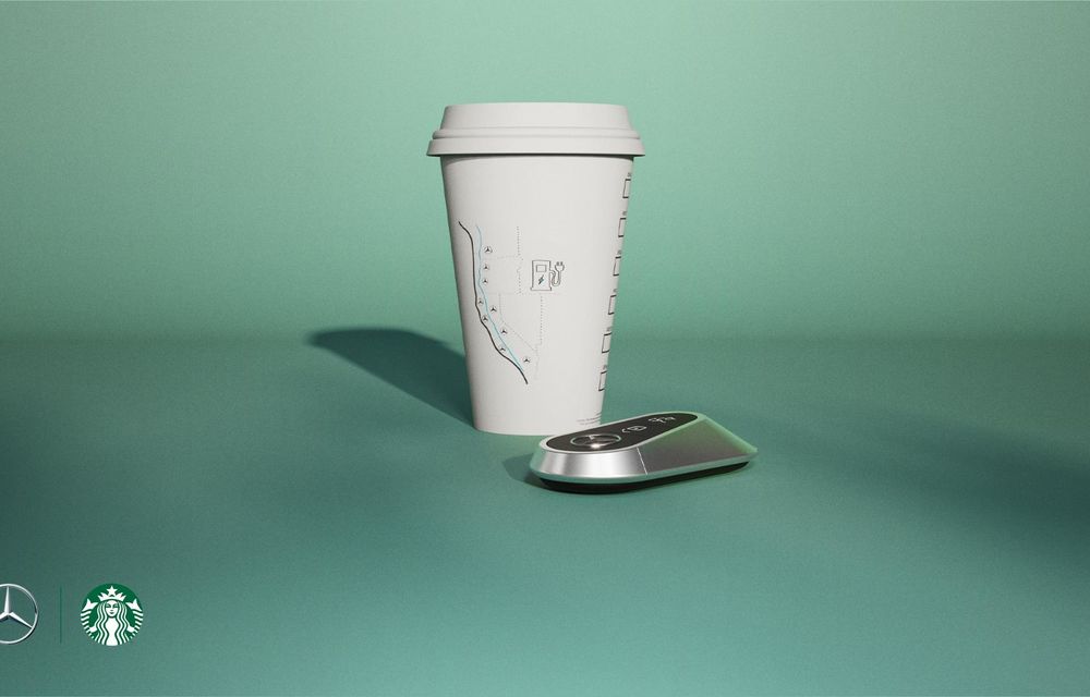 Mercedes-Benz anunță un parteneriat cu Starbucks pentru amplasarea de stații de încărcare rapide - Poza 2