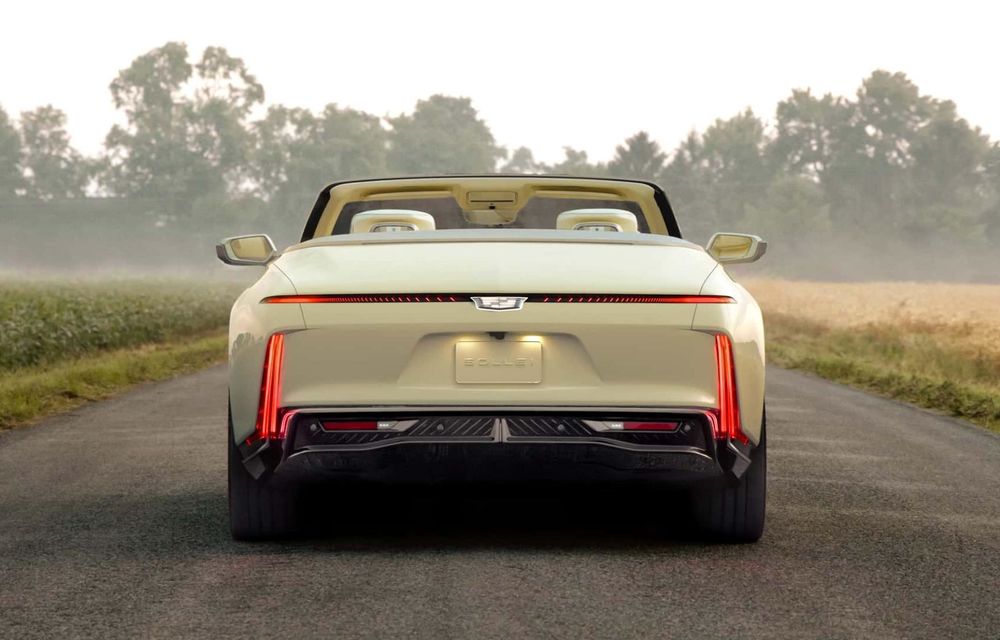 Noul concept Cadillac Sollei anunță o viitoare variantă decapotabilă a lui Celestiq - Poza 5