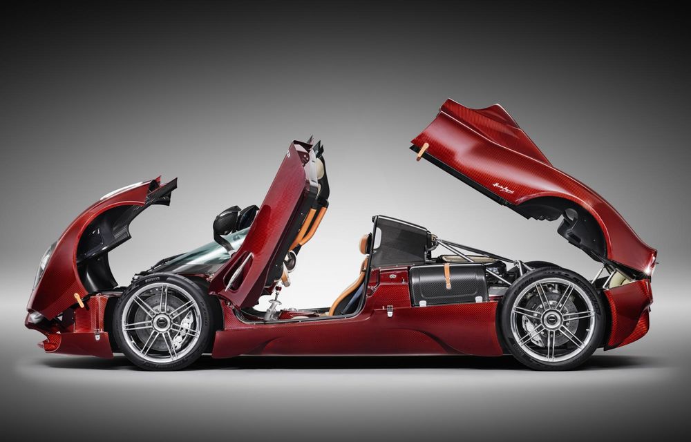 Acesta este noul Pagani Utopia Roadster. Modelul exotic decapotabil costă 3 milioane de euro - Poza 5