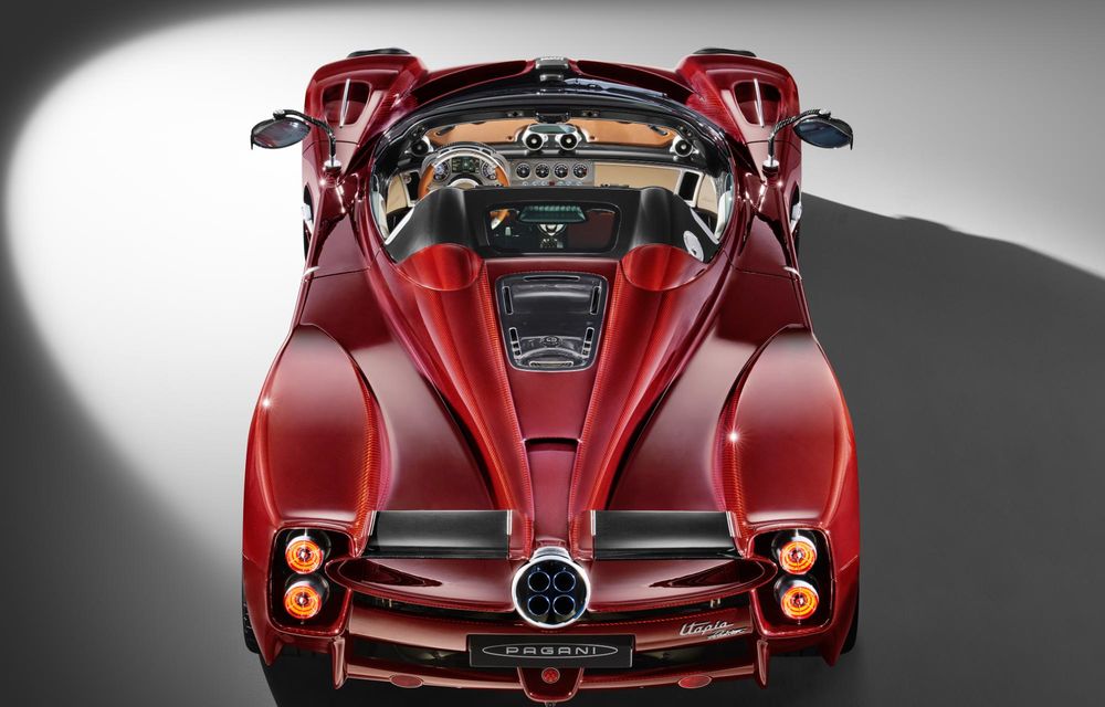 Acesta este noul Pagani Utopia Roadster. Modelul exotic decapotabil costă 3 milioane de euro - Poza 9