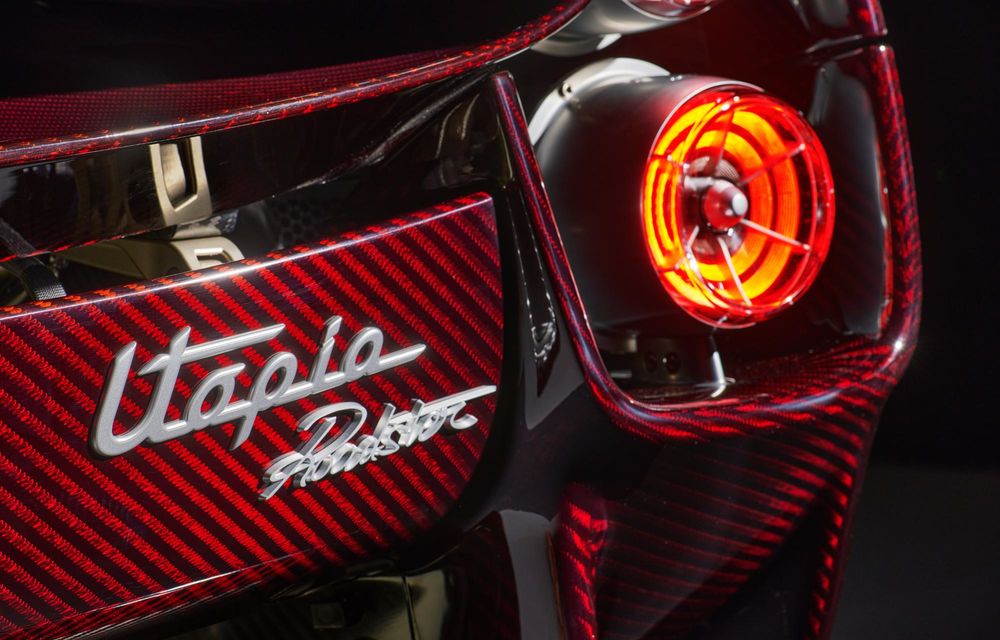 Acesta este noul Pagani Utopia Roadster. Modelul exotic decapotabil costă 3 milioane de euro - Poza 15