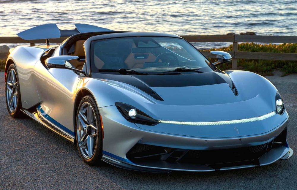 Pininfarina Battista Targamerica: exemplar unicat cu plafon detașabil - Poza 4