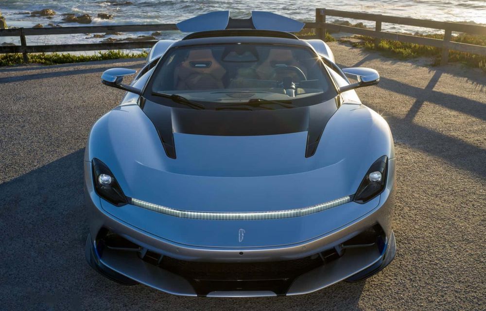 Pininfarina Battista Targamerica: exemplar unicat cu plafon detașabil - Poza 5