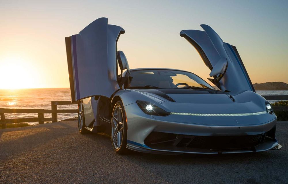 Pininfarina Battista Targamerica: exemplar unicat cu plafon detașabil - Poza 6