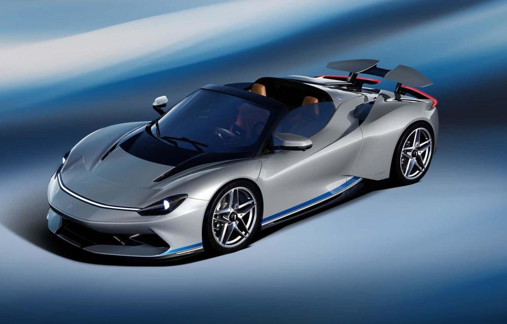 Pininfarina Battista Targamerica: exemplar unicat cu plafon detașabil - Poza 1