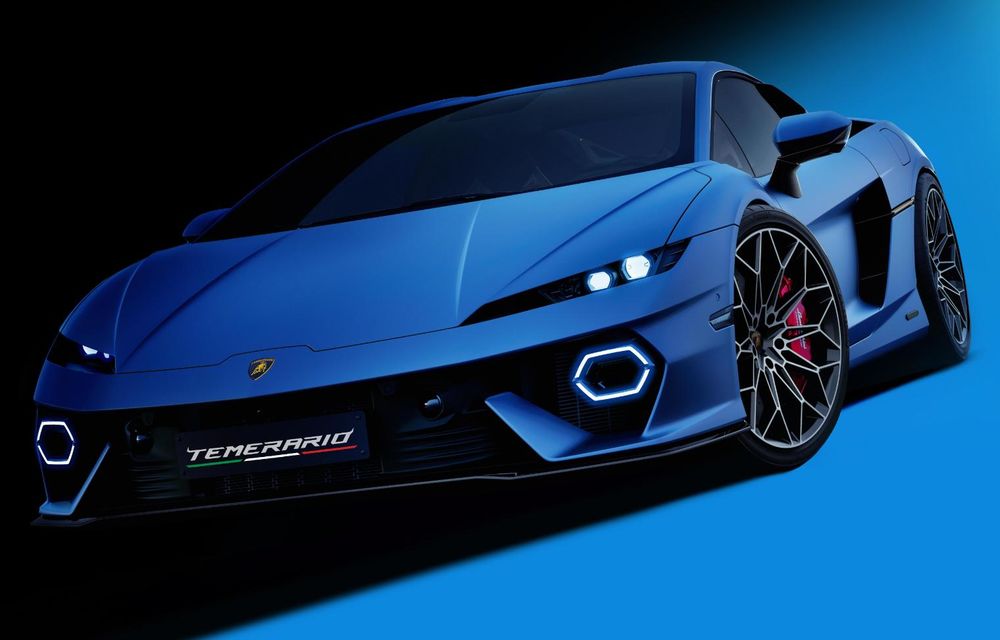 Acesta este noul Lamborghini Temerario: primul Lamborghini din istorie cu tracțiune față - Poza 6