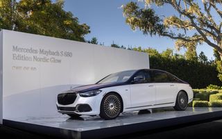 Mercedes-Maybach lansează o ediție specială pentru Clasa S, inspirată de aurora boreală