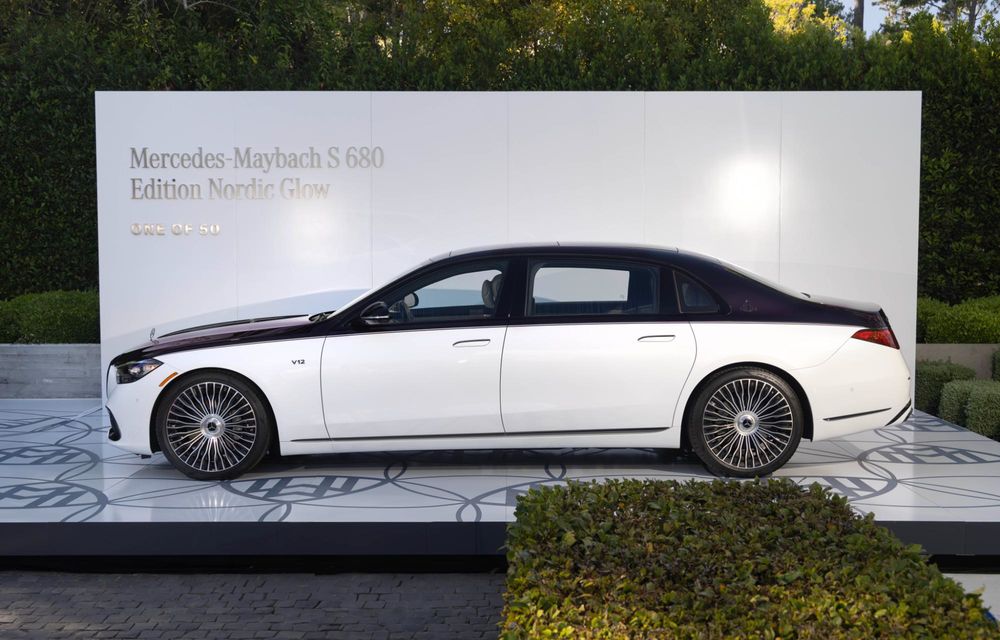 Mercedes-Maybach lansează o ediție specială pentru Clasa S, inspirată de aurora boreală - Poza 3