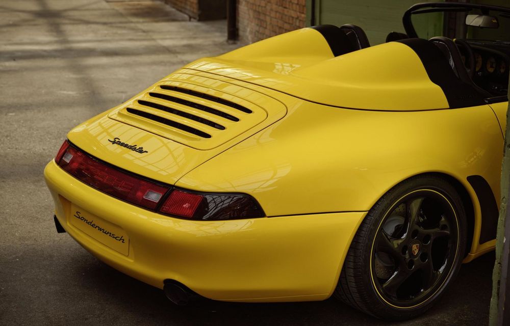 Porsche 993 Speedster, exemplar unicat creat pentru un client din Italia - Poza 12