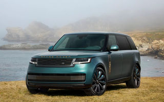 Noul Range Rover SV Carmel Edition: embleme suflate cu aur și preț de 335.000 de euro