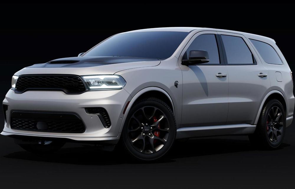 Dodge spune adio motorului V8 Hemi cu noul Durango Hellcat Silver Bullet - Poza 1