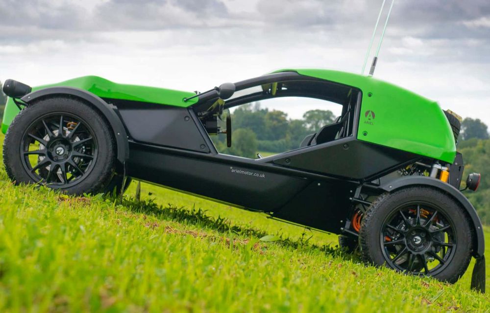 Acesta este noul Ariel Nomad electric: 281 CP și caroserie reciclabilă - Poza 3