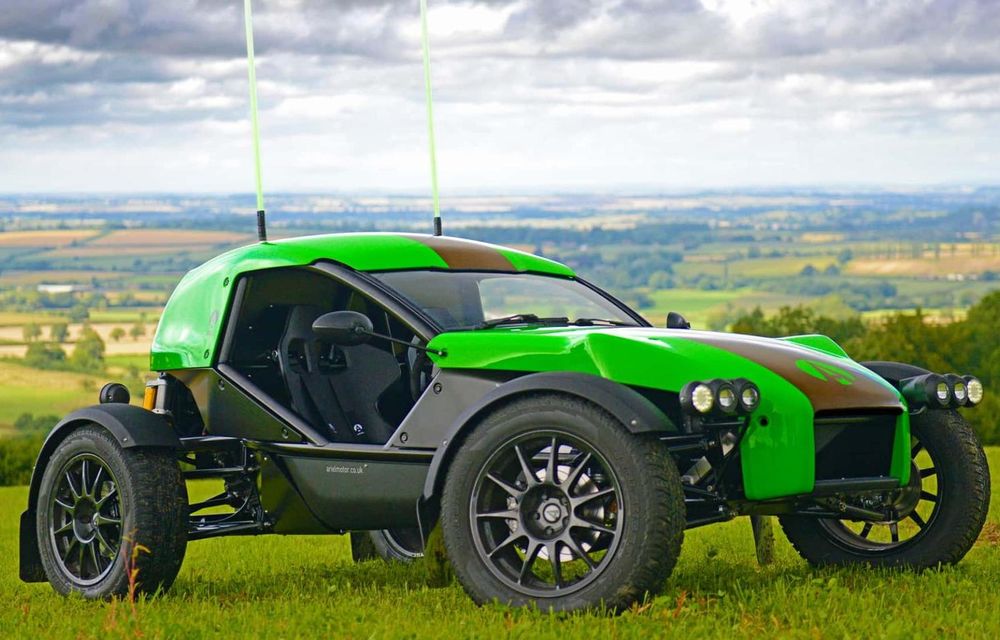 Acesta este noul Ariel Nomad electric: 281 CP și caroserie reciclabilă - Poza 1