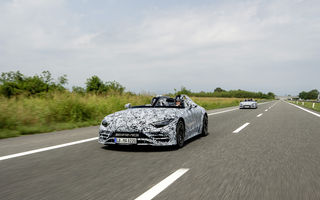 Imagini cu noul Mercedes-AMG PureSpeed din timpul testelor: vor exista 250 de exemplare