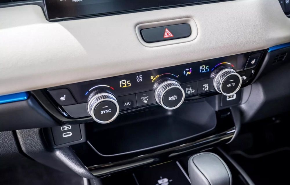 Noua Honda HR-V facelift: grilă nouă și interior revizuit - Poza 31