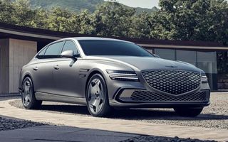 Genesis G80 electric primește un facelift în Coreea de Sud