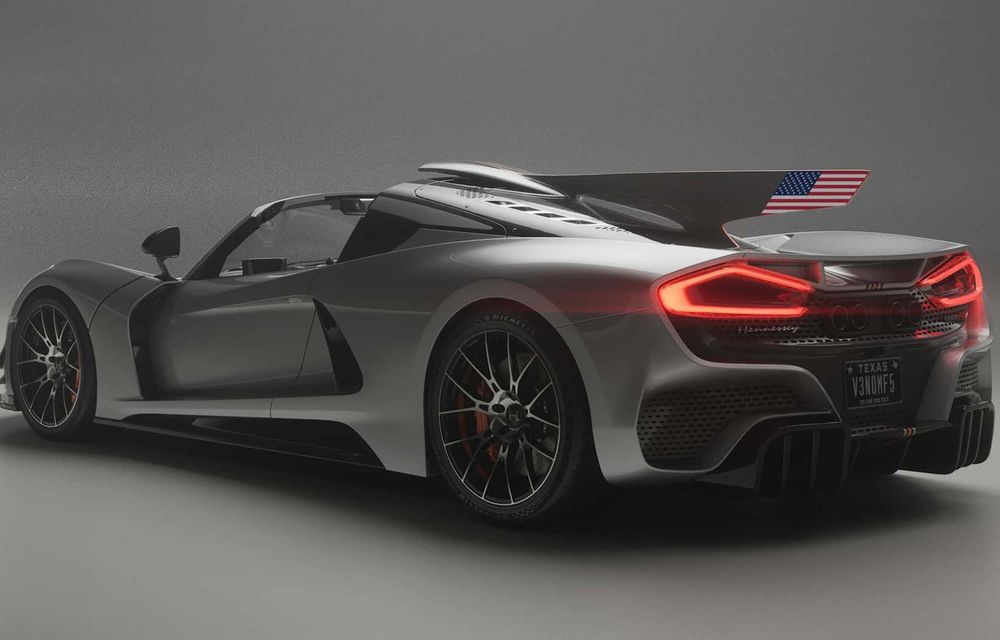 Acesta este noul Hennessey Venom F5-M: este cea mai puternică mașină de serie cu cutie manuală - Poza 3