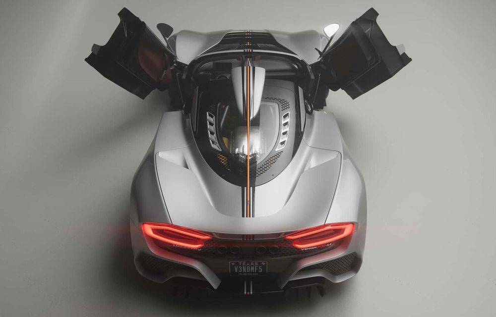 Acesta este noul Hennessey Venom F5-M: este cea mai puternică mașină de serie cu cutie manuală - Poza 6