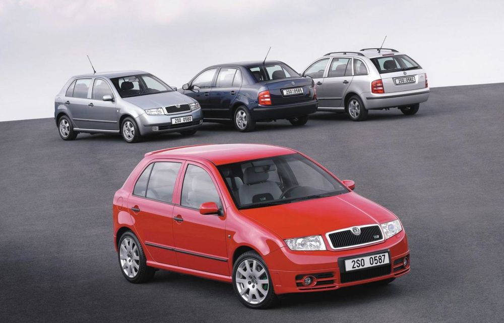 Skoda Fabia împlinește 25 de ani de la debut - Poza 1